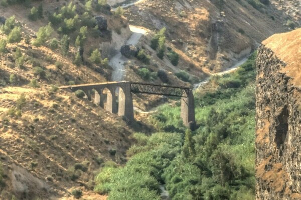 רכבת העמק, מצפור גשר אל חמה – חמת גדר