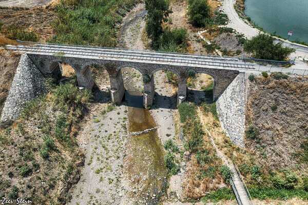 רכבת העמק, הגשר הטורקי – נחל תבור